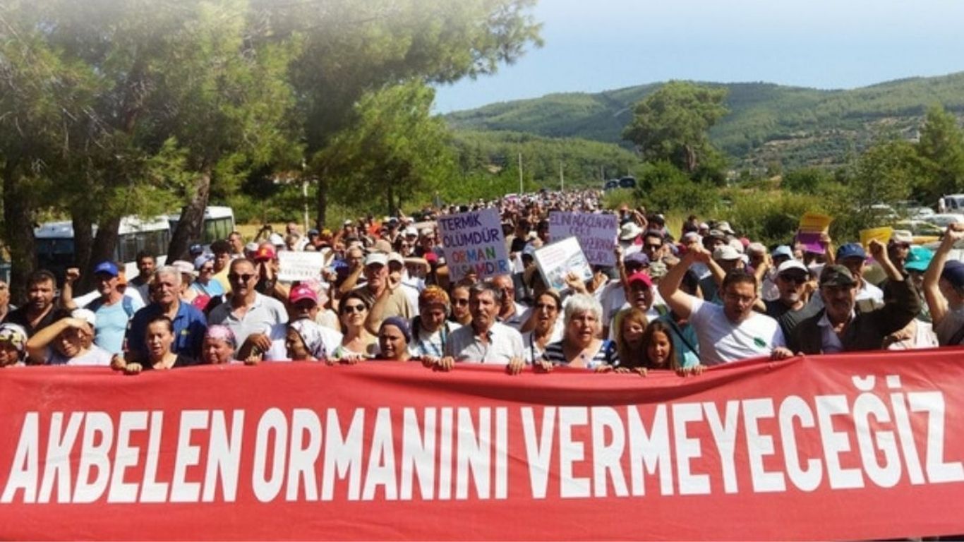 Akbelen için Kadıköy’de eylem